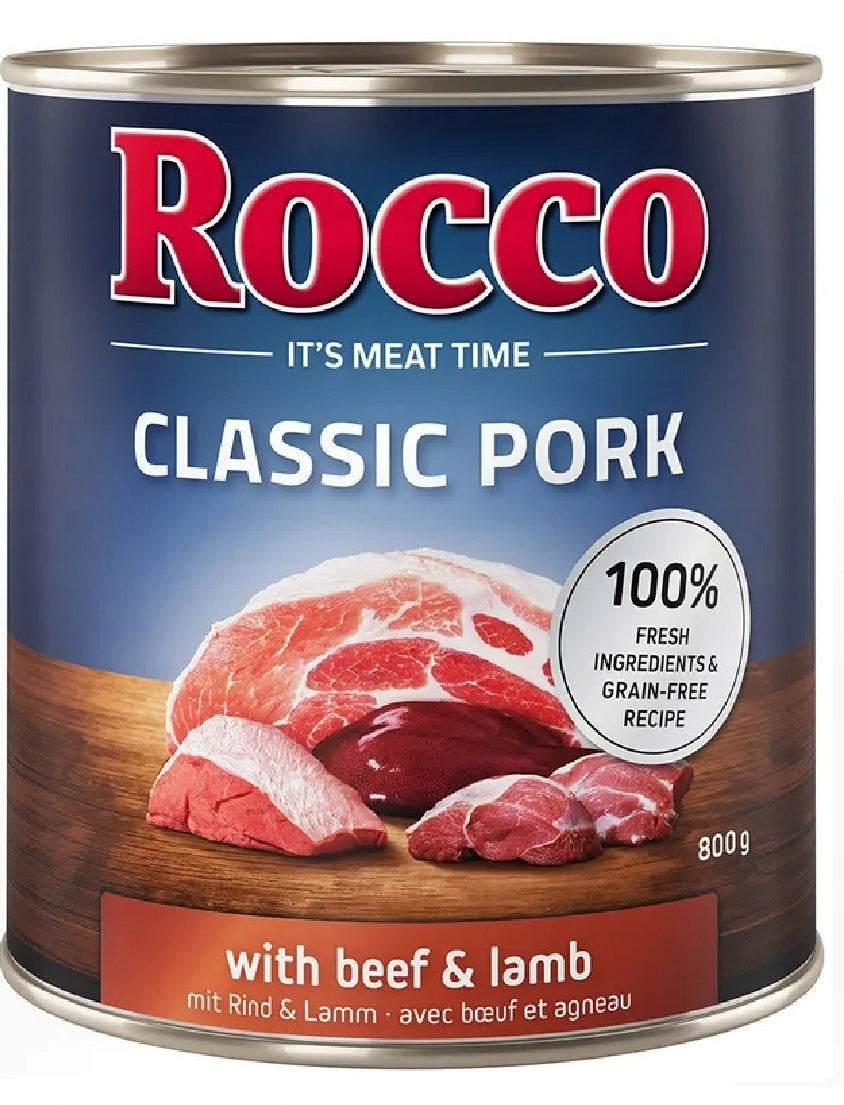 Rocco classic mix of flavors veal pork lamb 6 x 800g Packaging status original