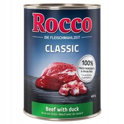 Rocco wet food duck 400g