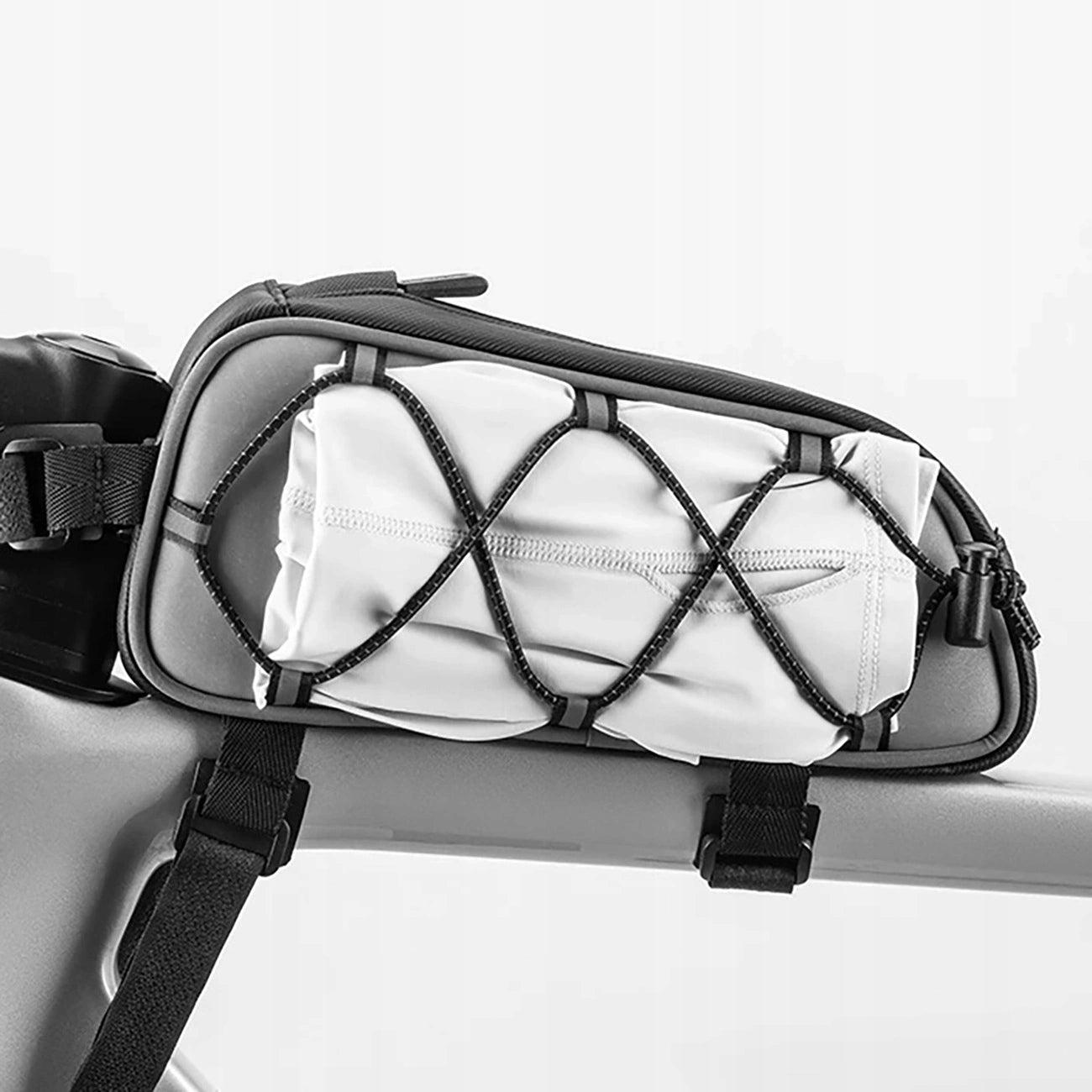 Rockbros 3012010901 bicycle bag for frame 0.9 l - silver Capacity 0.9 l