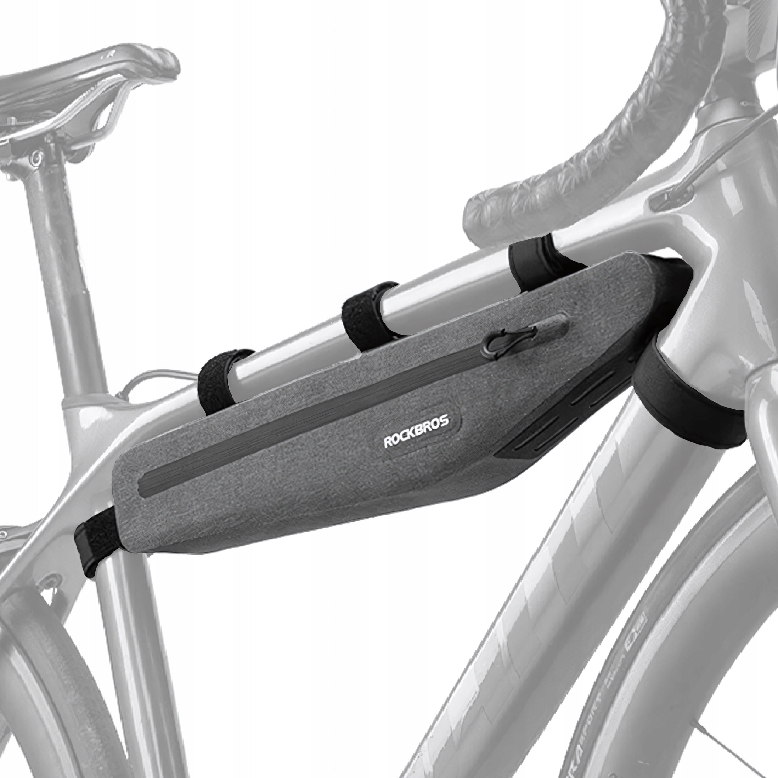 Rockbros long roomy bicycle bag waterproof bicycle pouch under the frame
