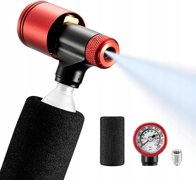 Rockbros mini CO2 pump with pressure gauge 160PSI Brand Rockbros