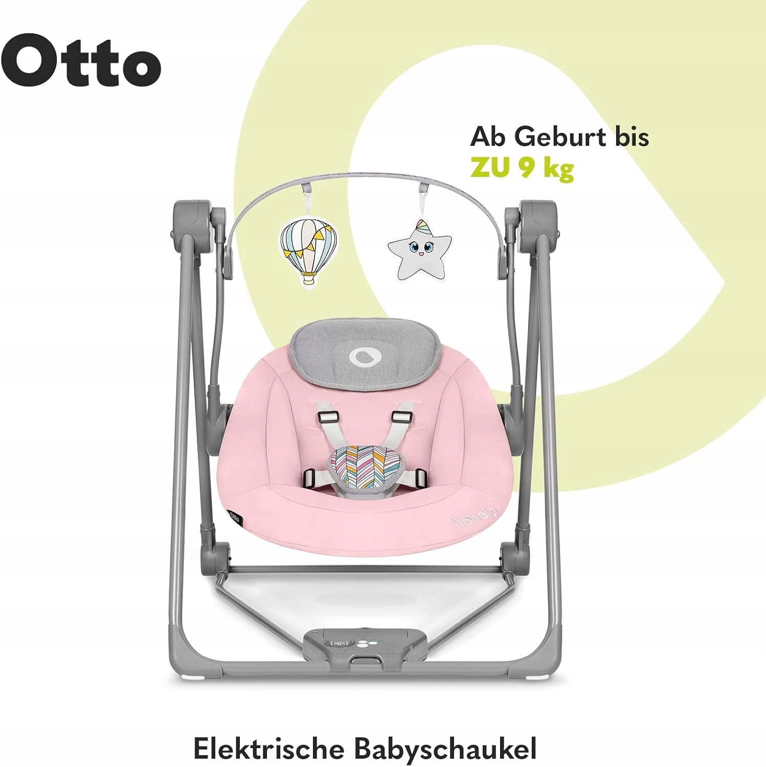 Rocker LIONELO Otto Swing Sounds, pink Brand Lionelo