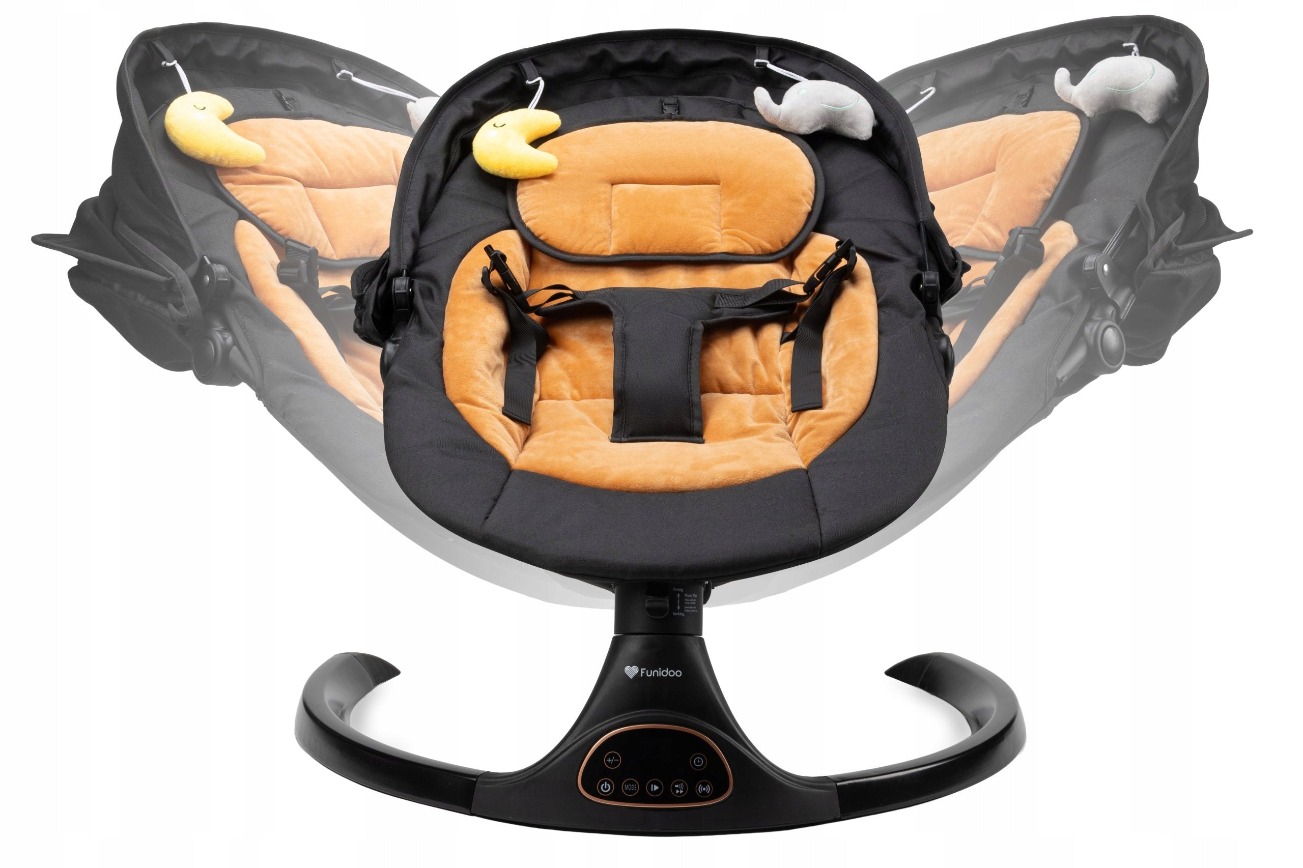 Rocker electric lounger - FUNIDOO MELLOW- music, remote control, bluetooth Manufacturer code FUN0001
