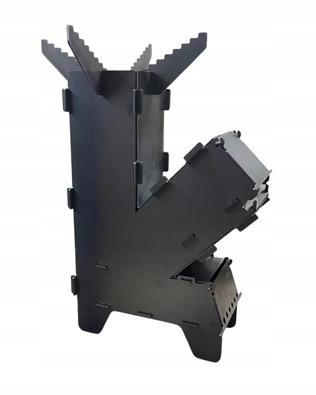 Rocket Stove Folding Tourist Stove Grill Survival Power 35cm