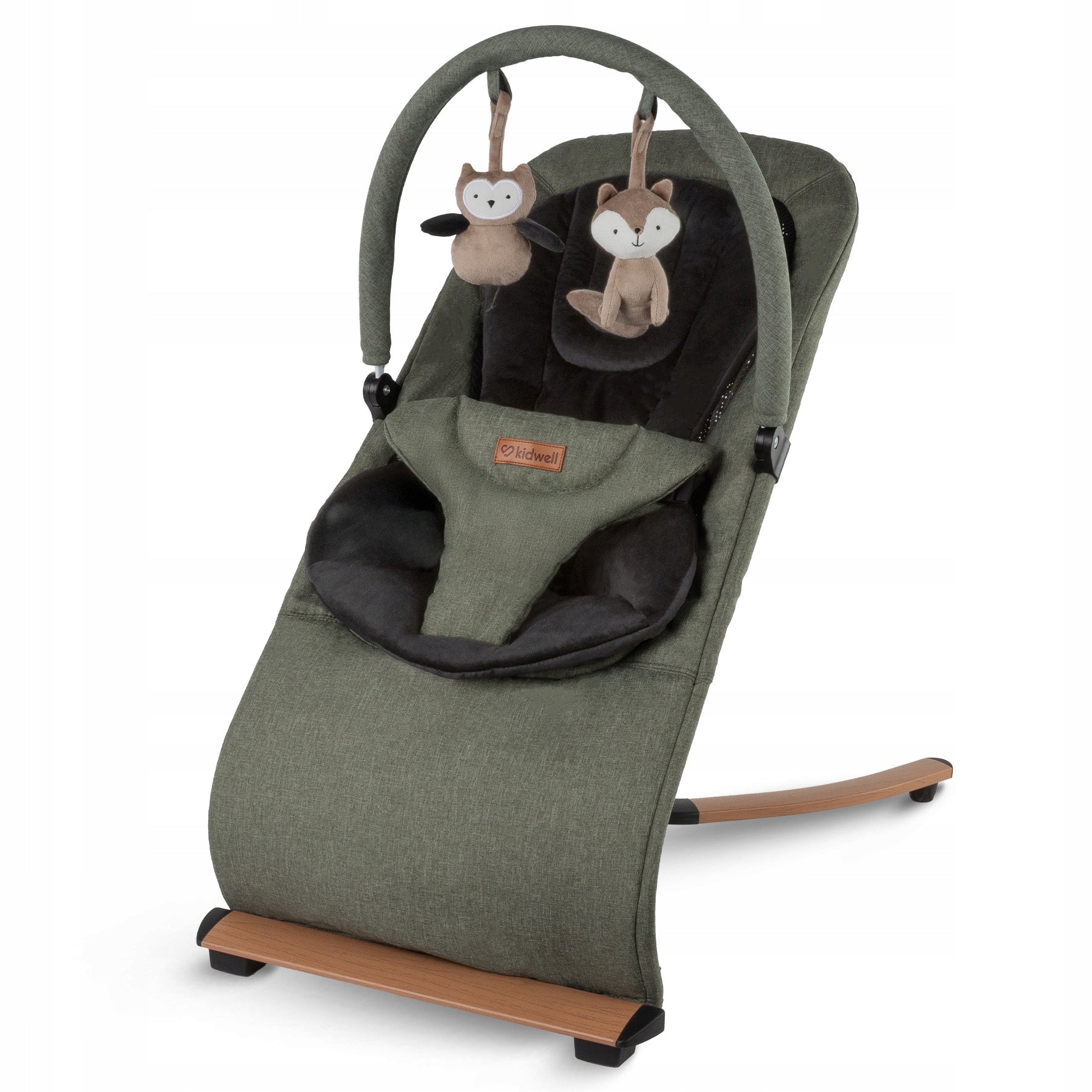 Rocking chair RUBI Green/Black Kidwell Elegant Green Manufacturer code LEBURUB01A3