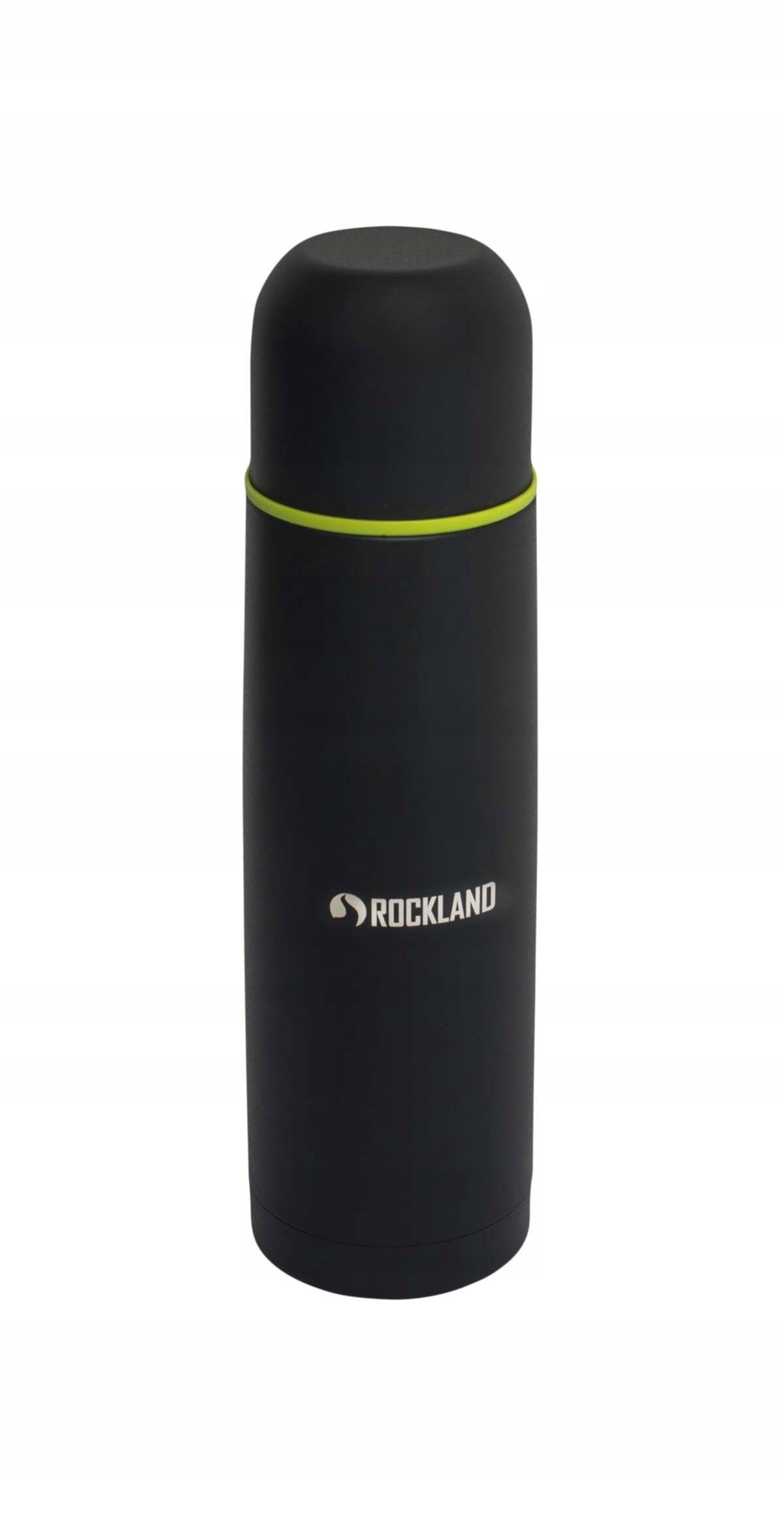 Rockland TERMOS ASTRO 0.5L steel vacuum for beverages 500ml 2 stoppers Color black