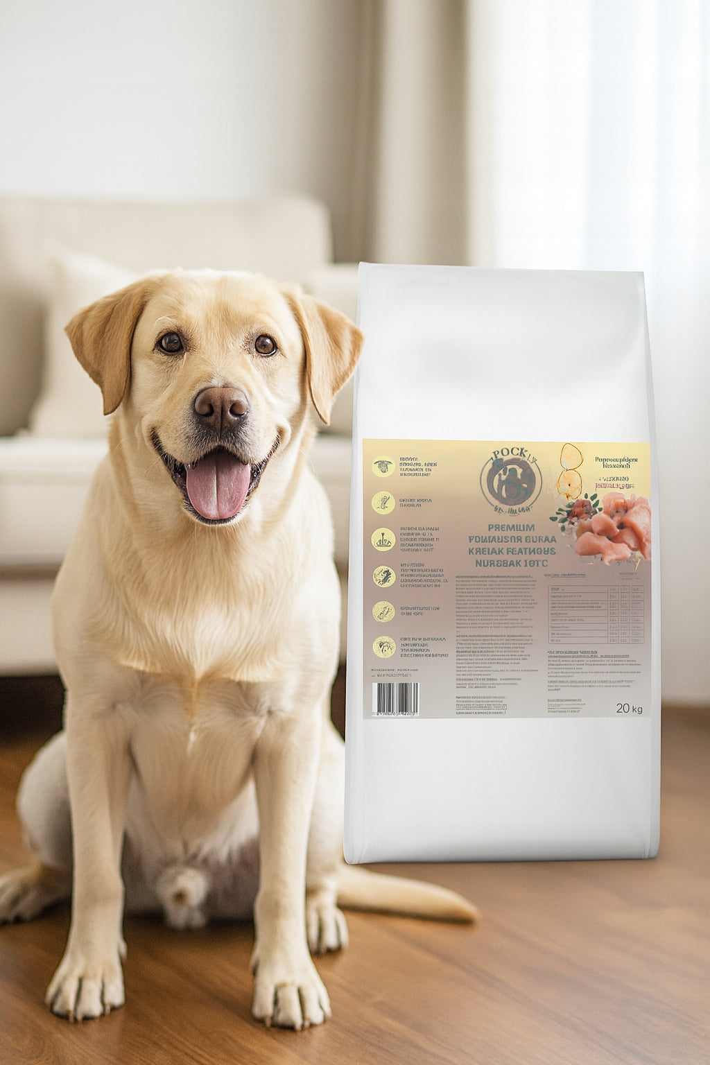 Rocky Premium Dry Dog Food 20 kg Fresh Chicken Grain Free Rice Manufacturer code bezzbożowa