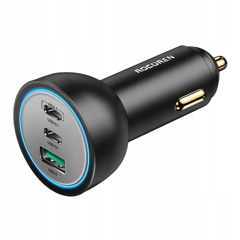 Rocoren MotionCharge Car charger 165W USB-C 3 ports