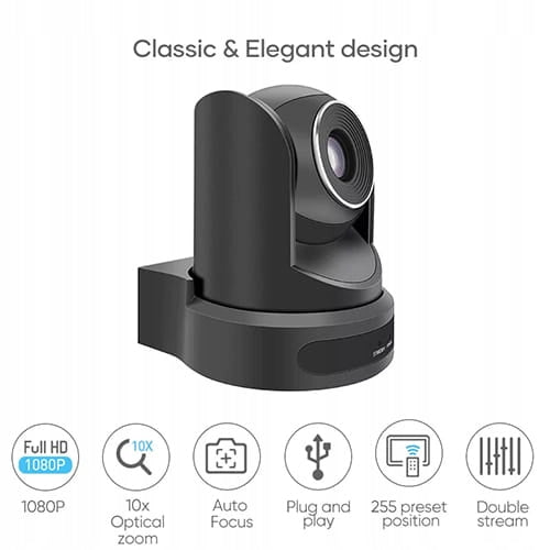 Rocware RC20 - USB PTZ 1080p camera