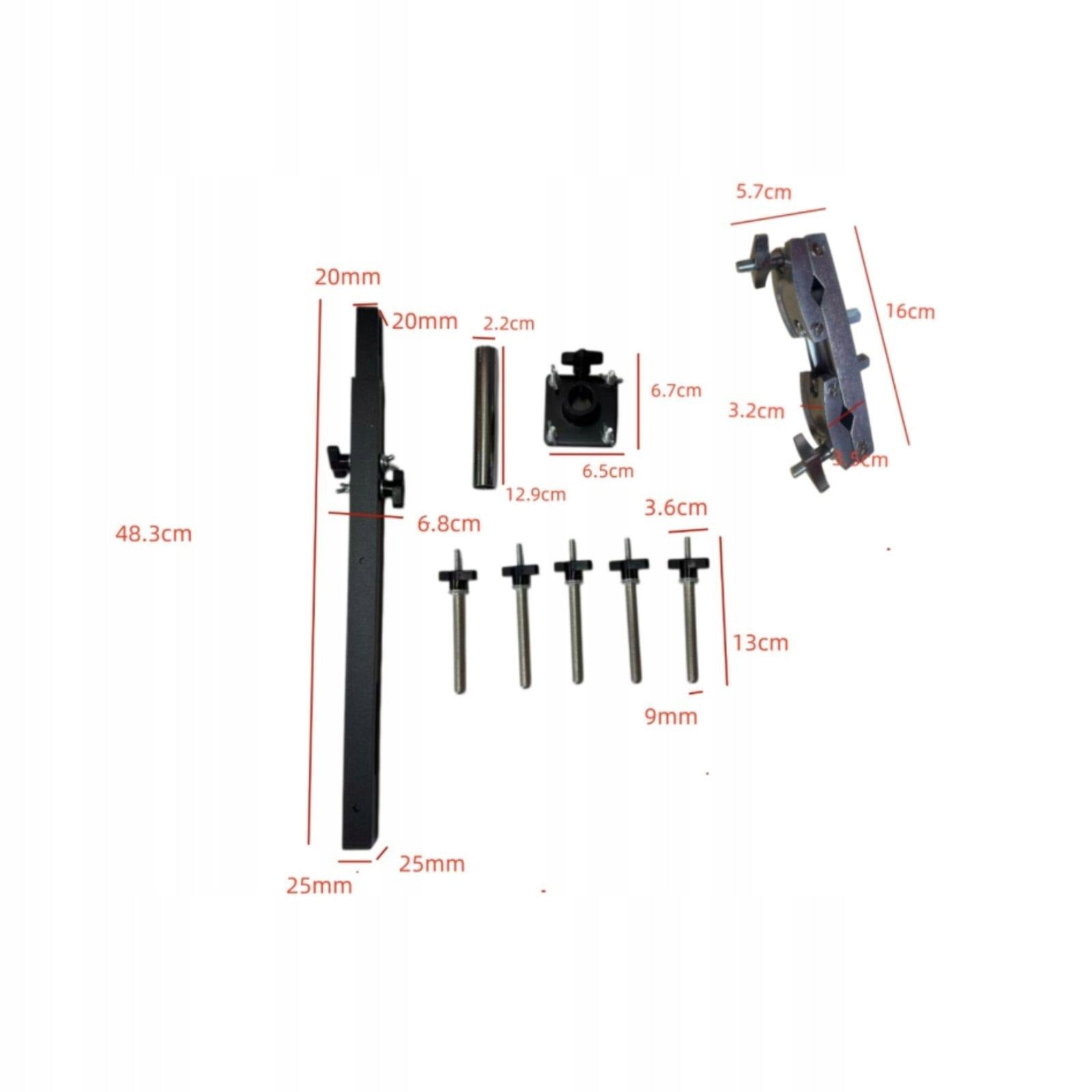Rod Percussion Rack Easy to Install Music Gear for 5-group Stand Clamp Brand no brand