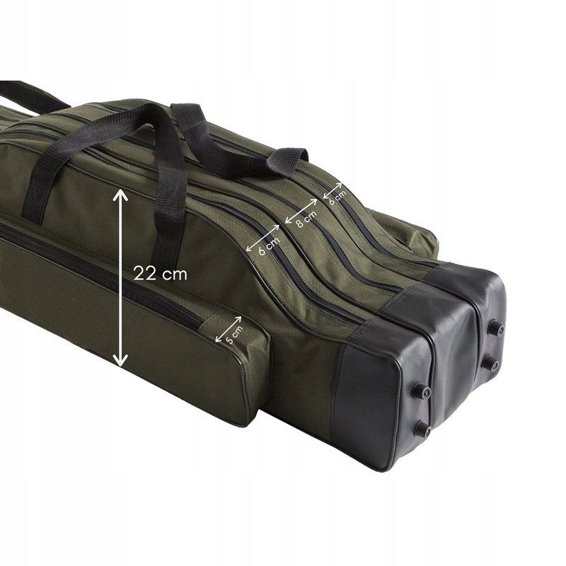 Rod cover Mikado Fishunter 3 compartments 120cm Length (cm): 120 Manufacturer code UWD-12003G-120W