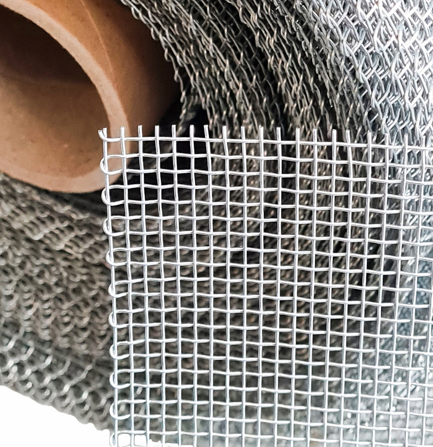 Rodent Anti Rodent Mesh Steel Woven Zinc 3,2mm 0,8mm 0,5m