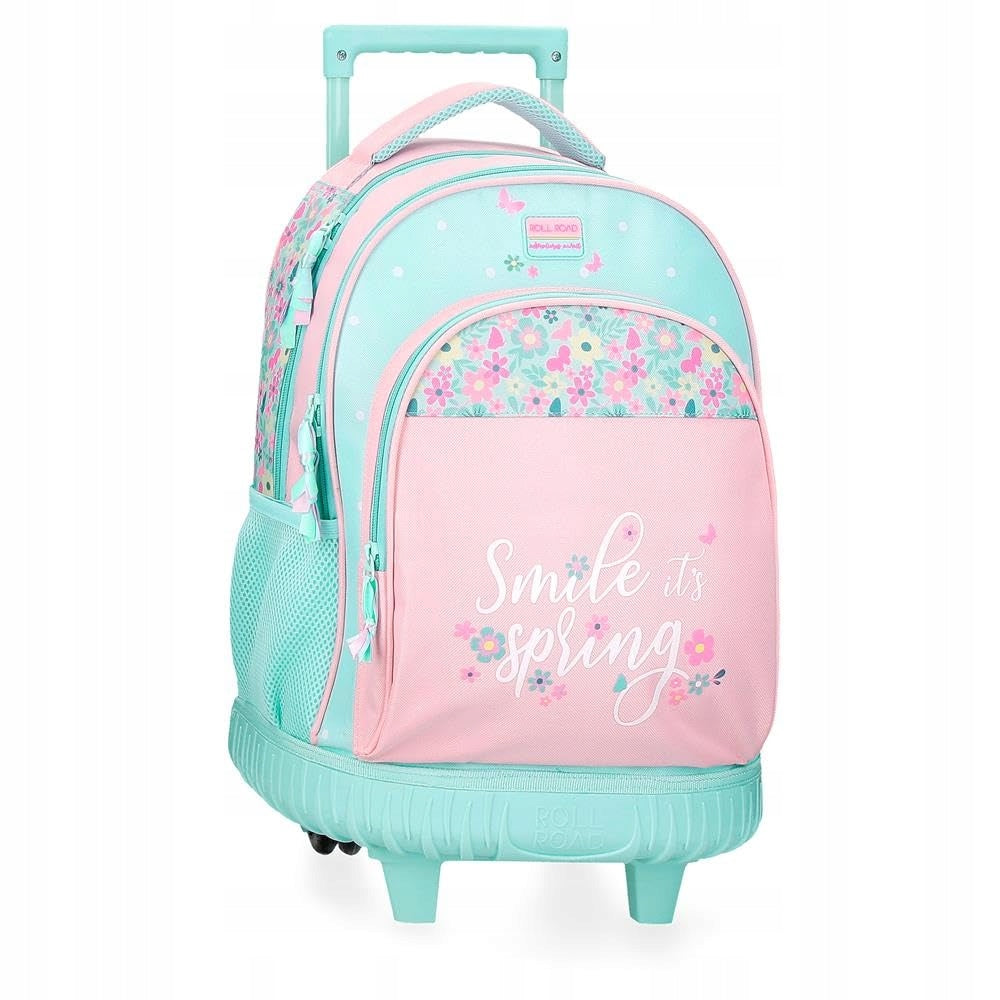 Roll Road Spring Dream, School Backpack, 33x44x17 cm, polyester, polygon