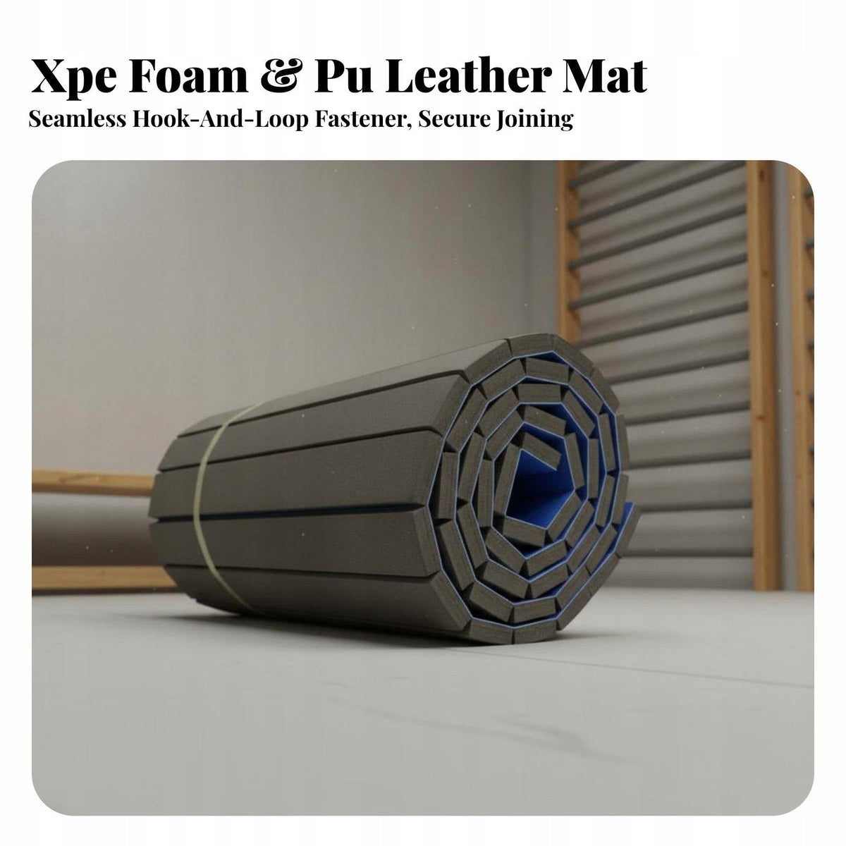 Roll up Fighting Arts Mat Double Sided Anti Slip Wrestling 2.0CM Export Packaging status original