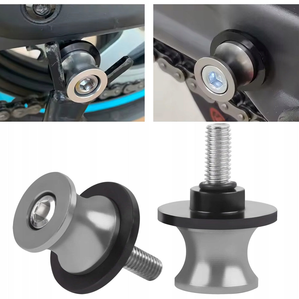 Roller Control Arm Grey M6 x 1.00 Motorcycle Sliders for Lifting