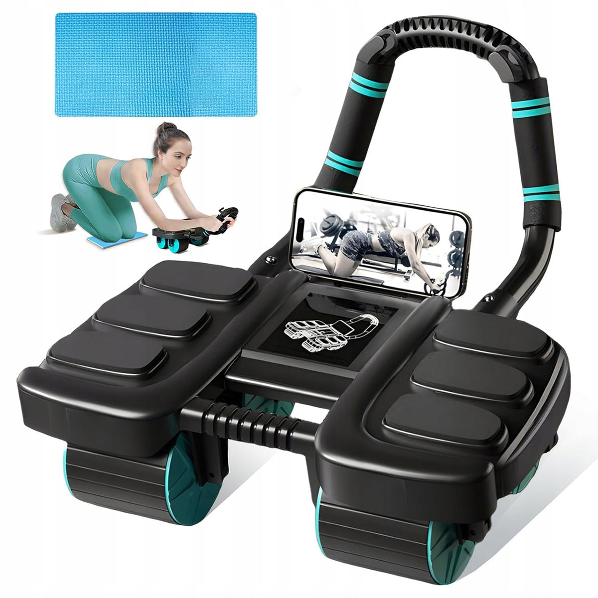 Roller Exercise Wheel Abdominal Muscle Waist Exercise Device Circle