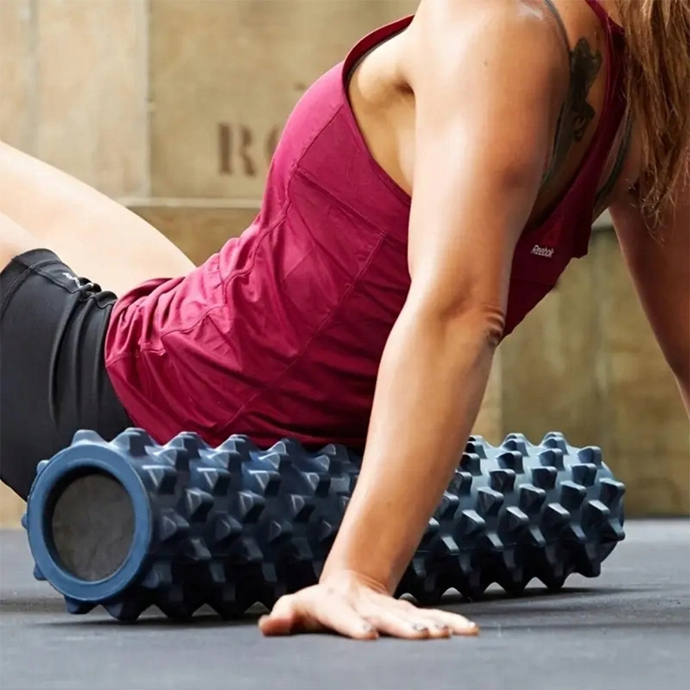 Roller Foam Sponge With Protrusions For Relaxing Leg Back Muscles Packaging status original