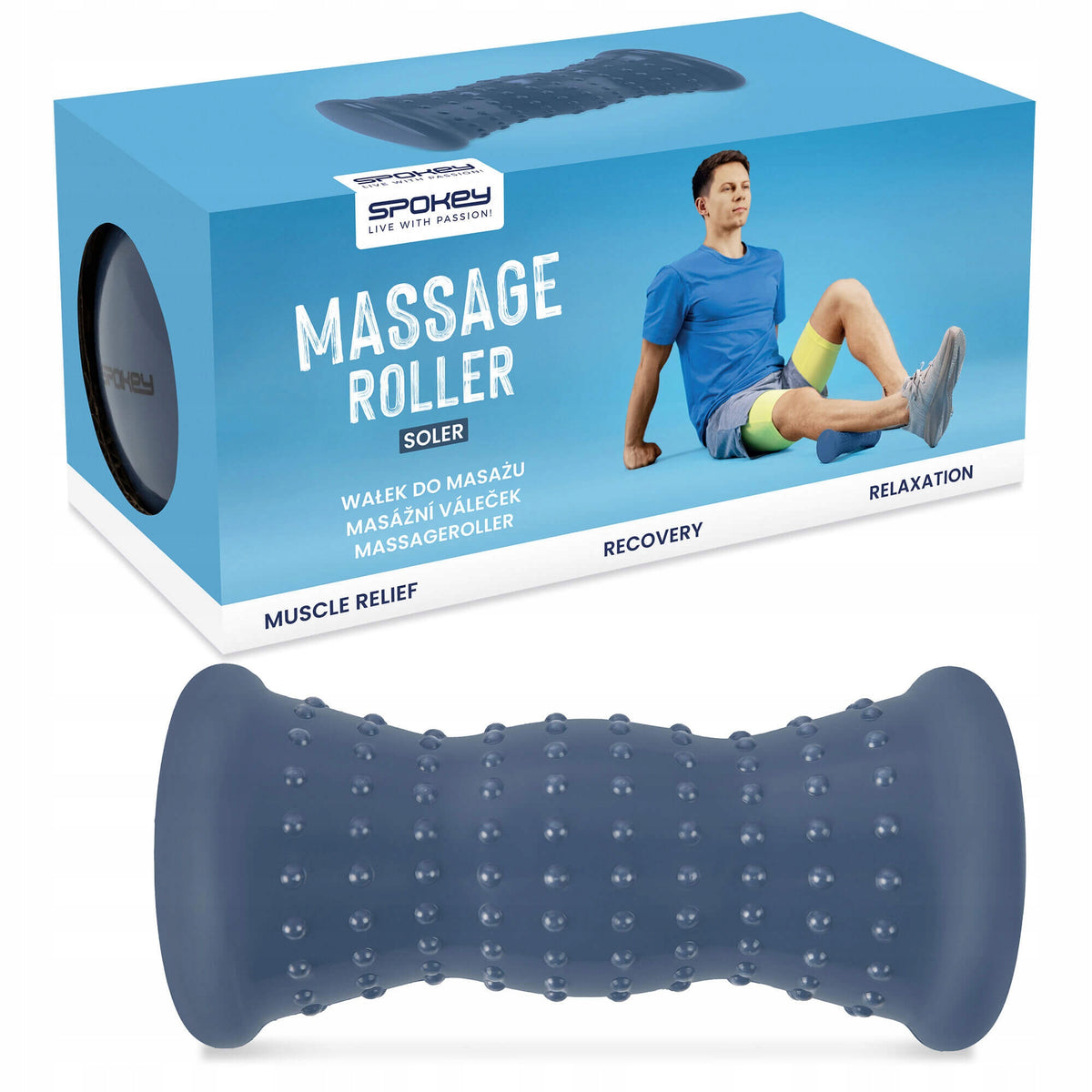 Roller Massage Roller Spokey Soler Packaging status original