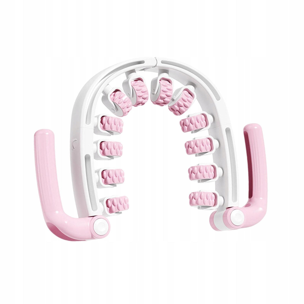 Roller Massager Home Ergonomic Comfortable Elastic Gift Muscle pink