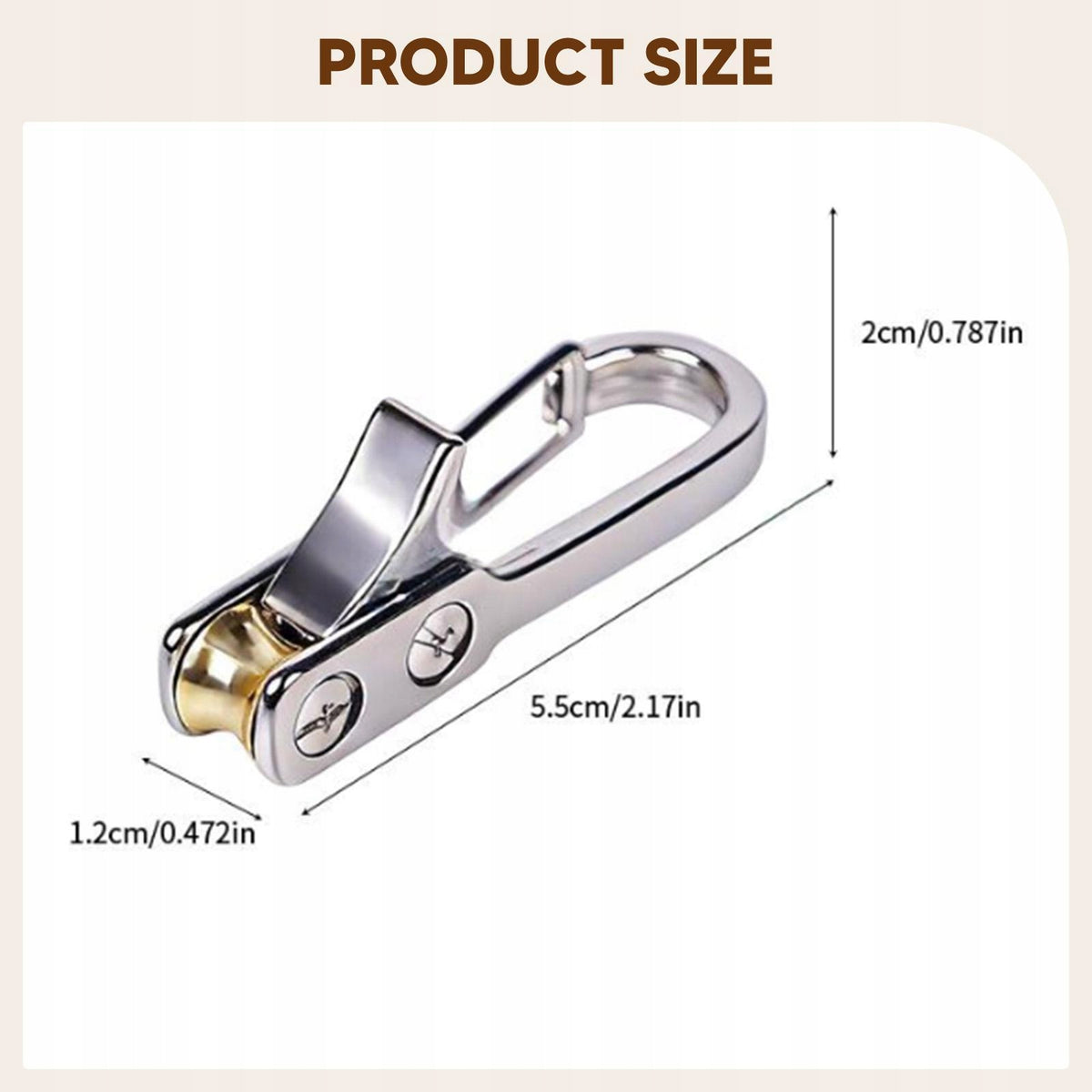 Roller Tensioner Adjuster Heavy Duty Rope Tightening Tool for 1 Piece Packaging status original