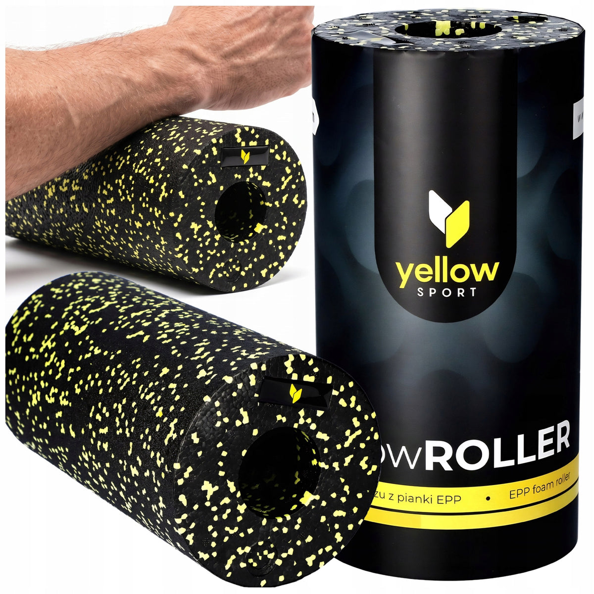 Roller for Massage Exercise Muscle Abdominal Foam Smooth 30 cm EPP