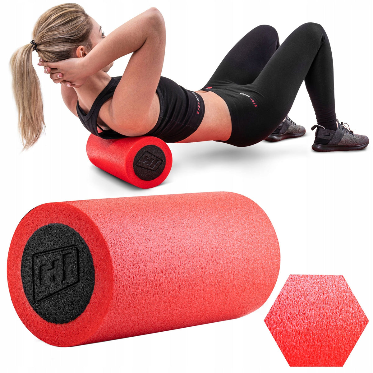 Roller roller for foot spine massage small 30cm soft foam EPE
