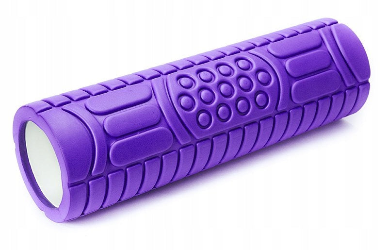 Roller with projections Allright 45 cm x 14 cm purple
