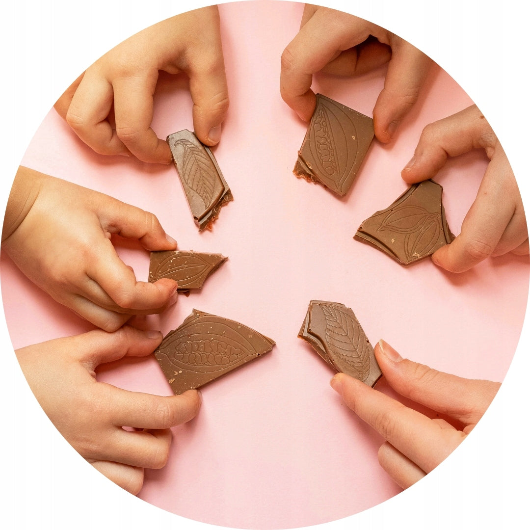 Rollshop cube chocolate without sugar Rolls sprinkles 50g sweet snack Medical device no