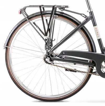 Miesto dviratis Romet Art Deco Classic 28" Alu 2022, pilkas