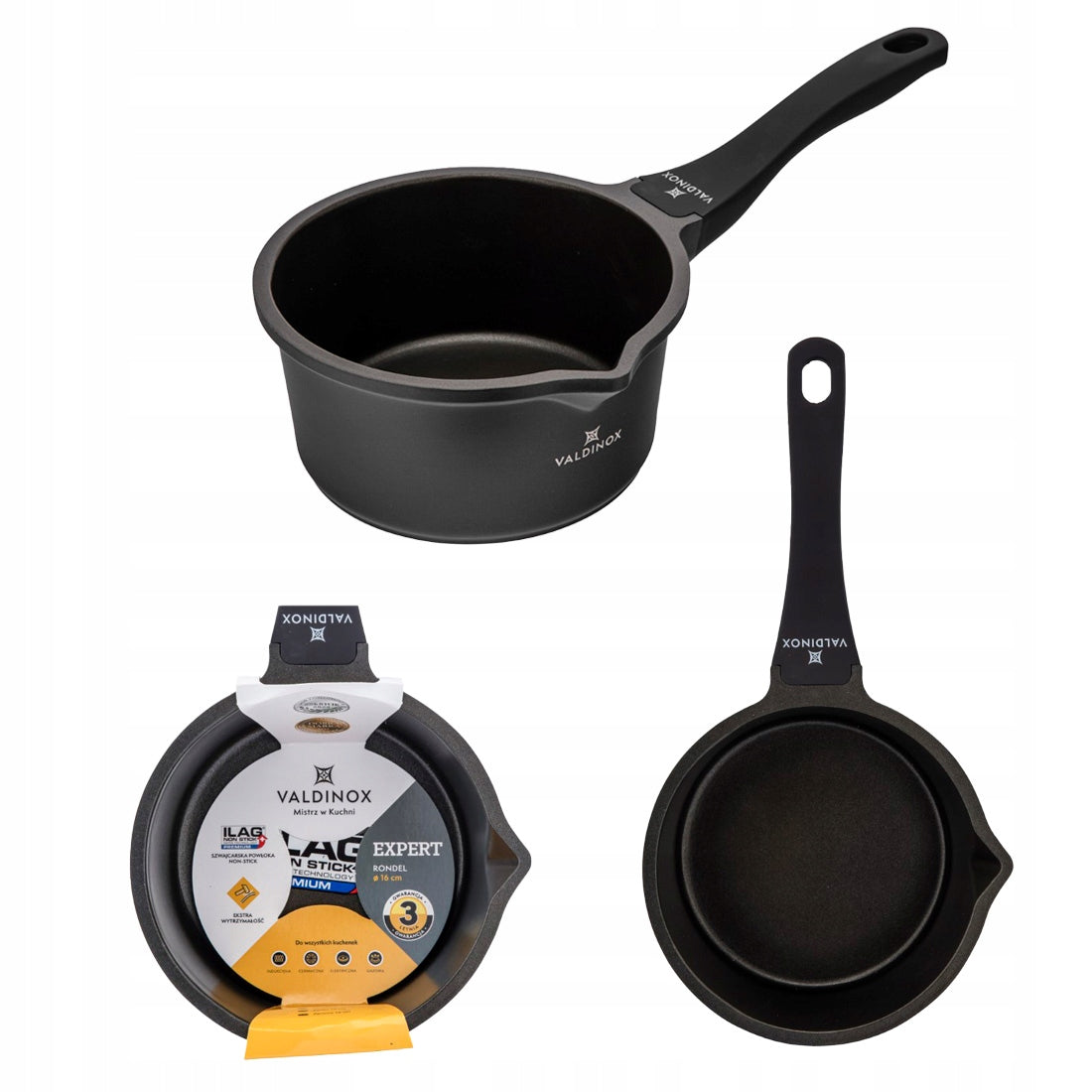 Valdinox puodas, 16 cm, 1.3L