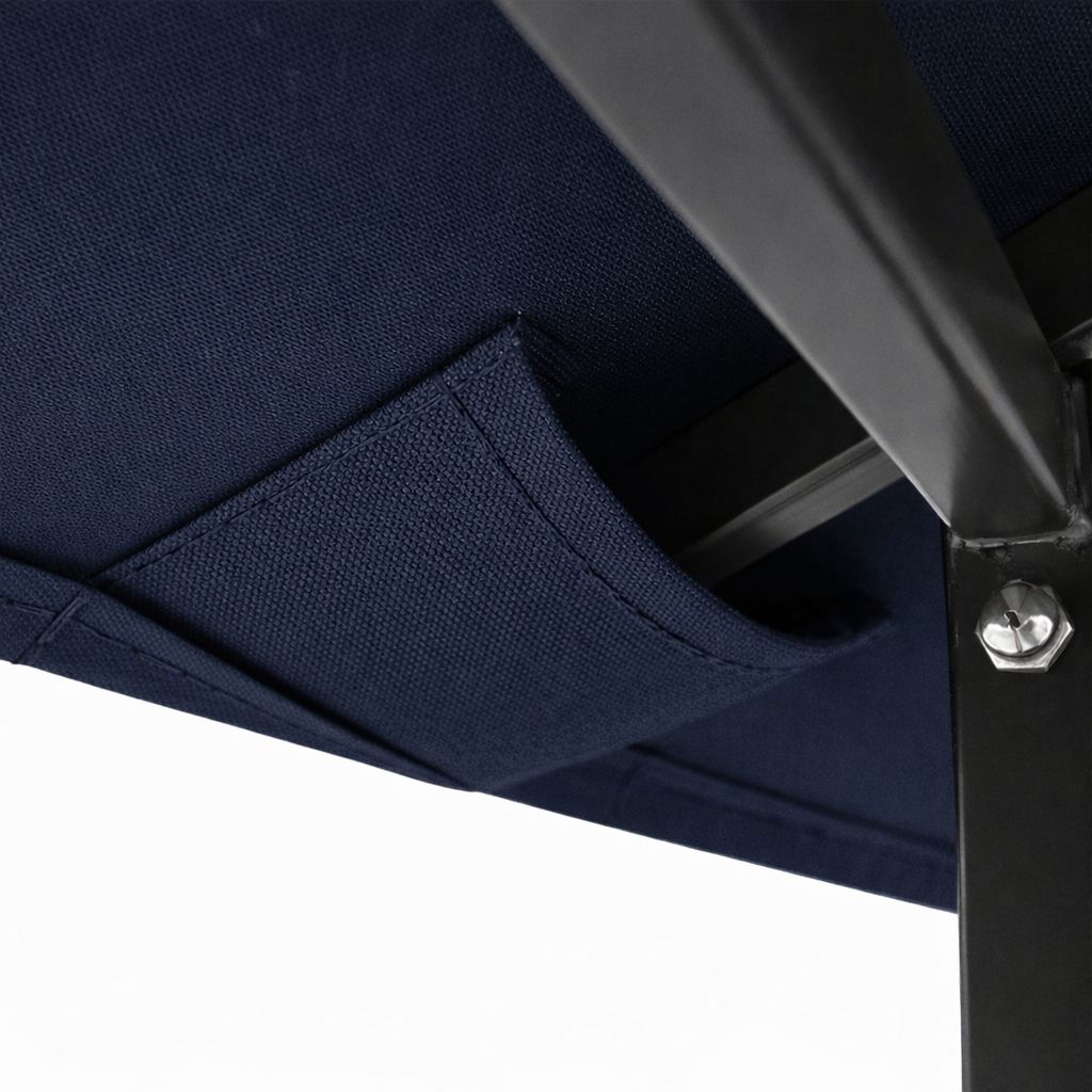 Roof Cover Garden Pavilion 3 x 3 M3 Navy Blue Color blue
