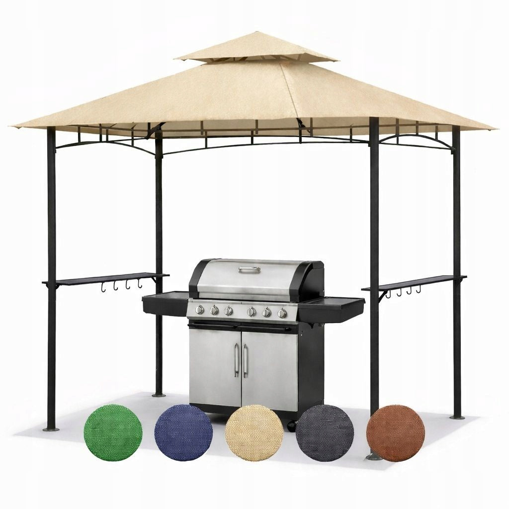 Roof Pavilion Grill 2,4m x 1,5m Wodoodp M11 Beige