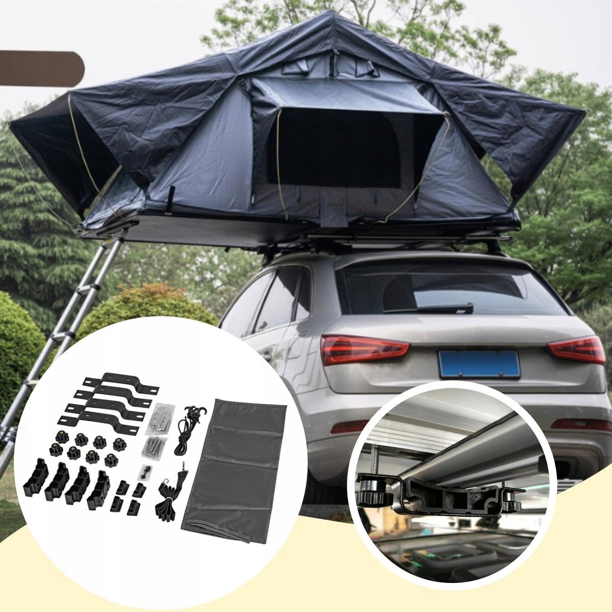Rooftop Tent Mounting Clamp Professional Rooftop Tent Mounting Hardware Kit