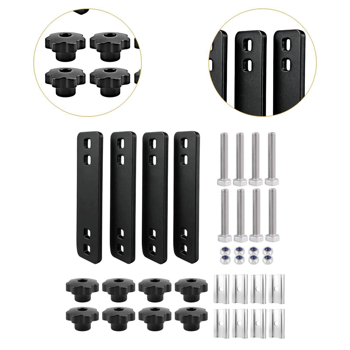 Rooftop Tent Mounting Hardware Kit Rooftop Tent Accessories High Manufacturer code 04666107121