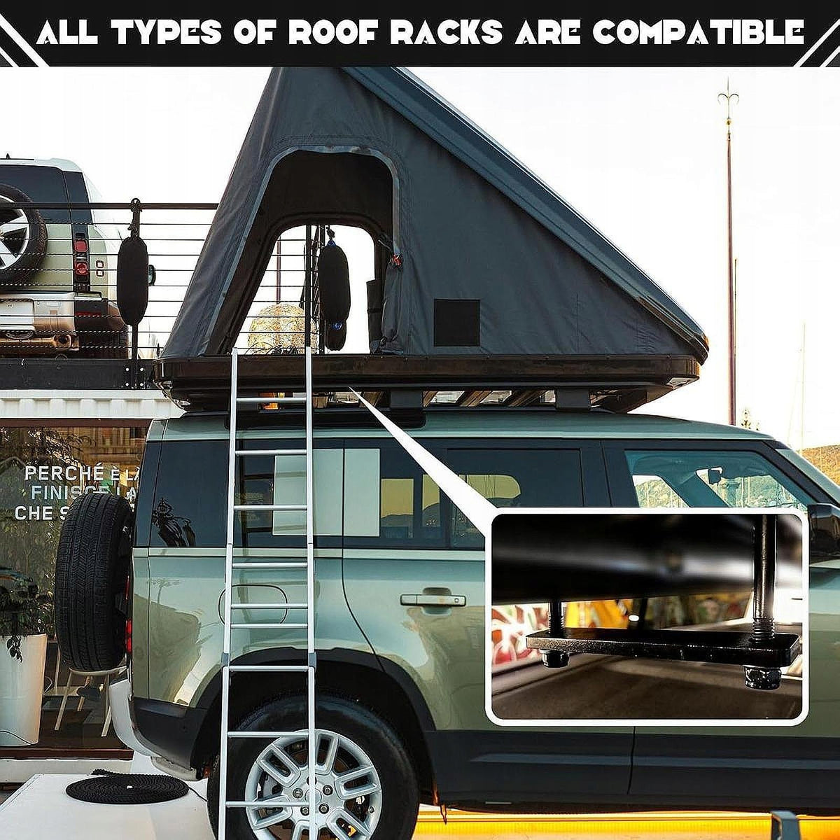 Rooftop Tent Mounting Hardware Kit including Flat Mending Plates Easy Packaging status original