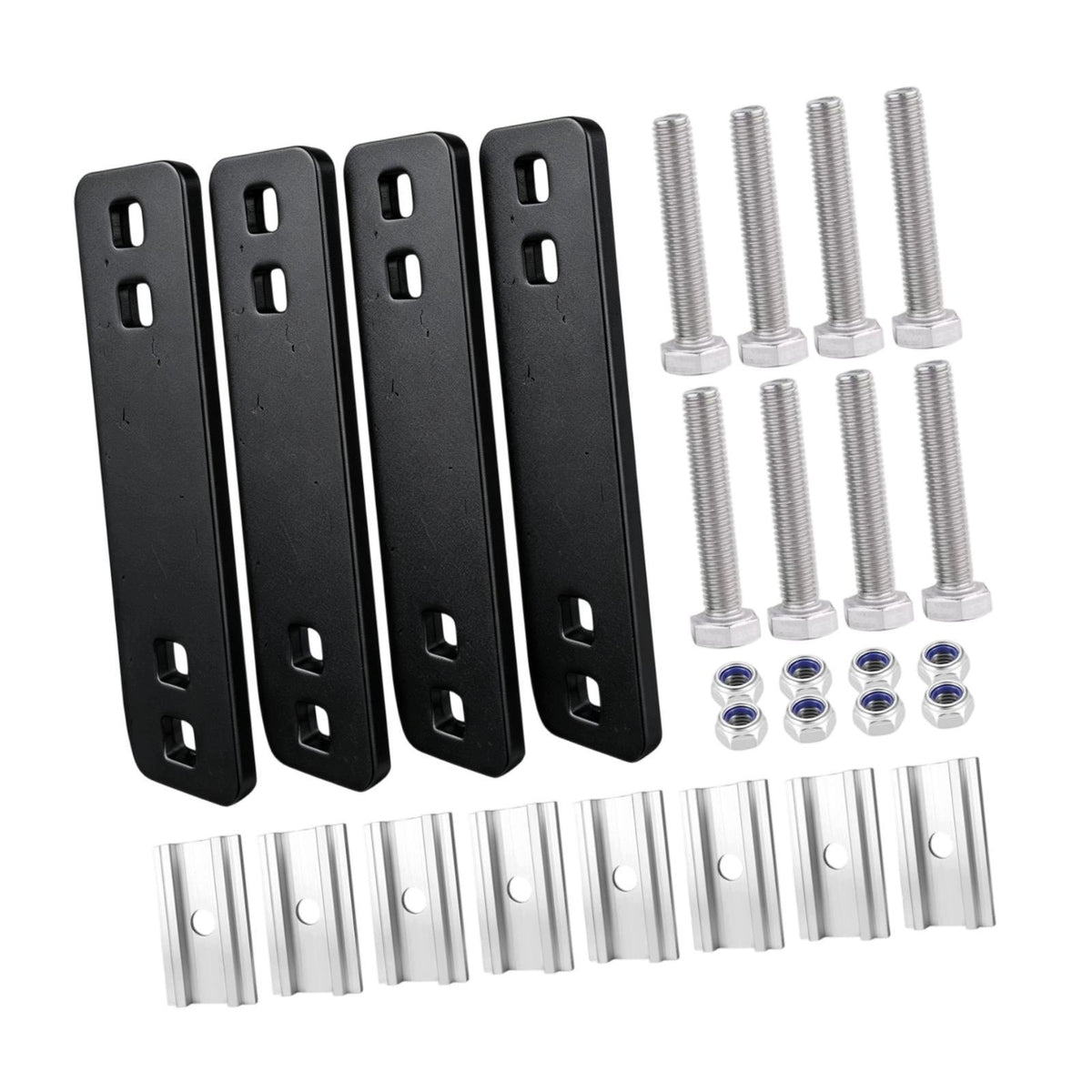 Rooftop Tent Mounting Hardware Kit including Flat Mending Plates Easy