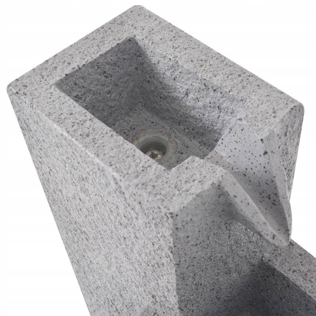 Room Fountain with LED Light, Polyester Resin Type fountain (pump)