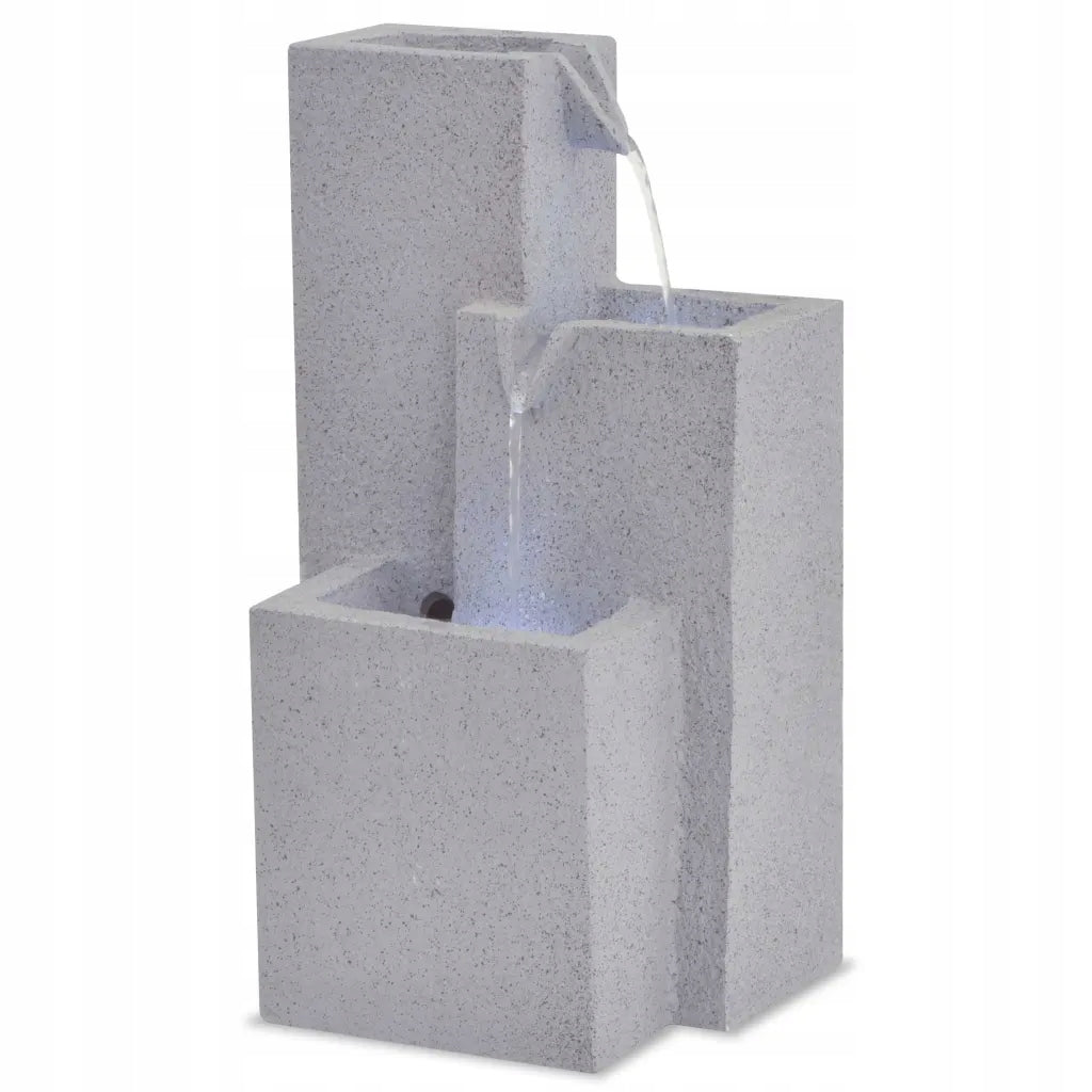Room Fountain with LED Light, Polyester Resin