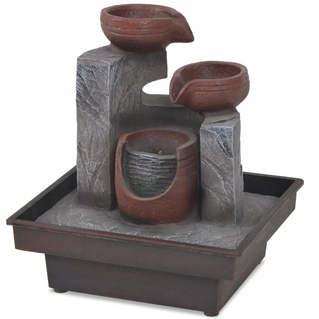 Room Fountain with LED Light, Synte Resin Manufacturer code 244284
