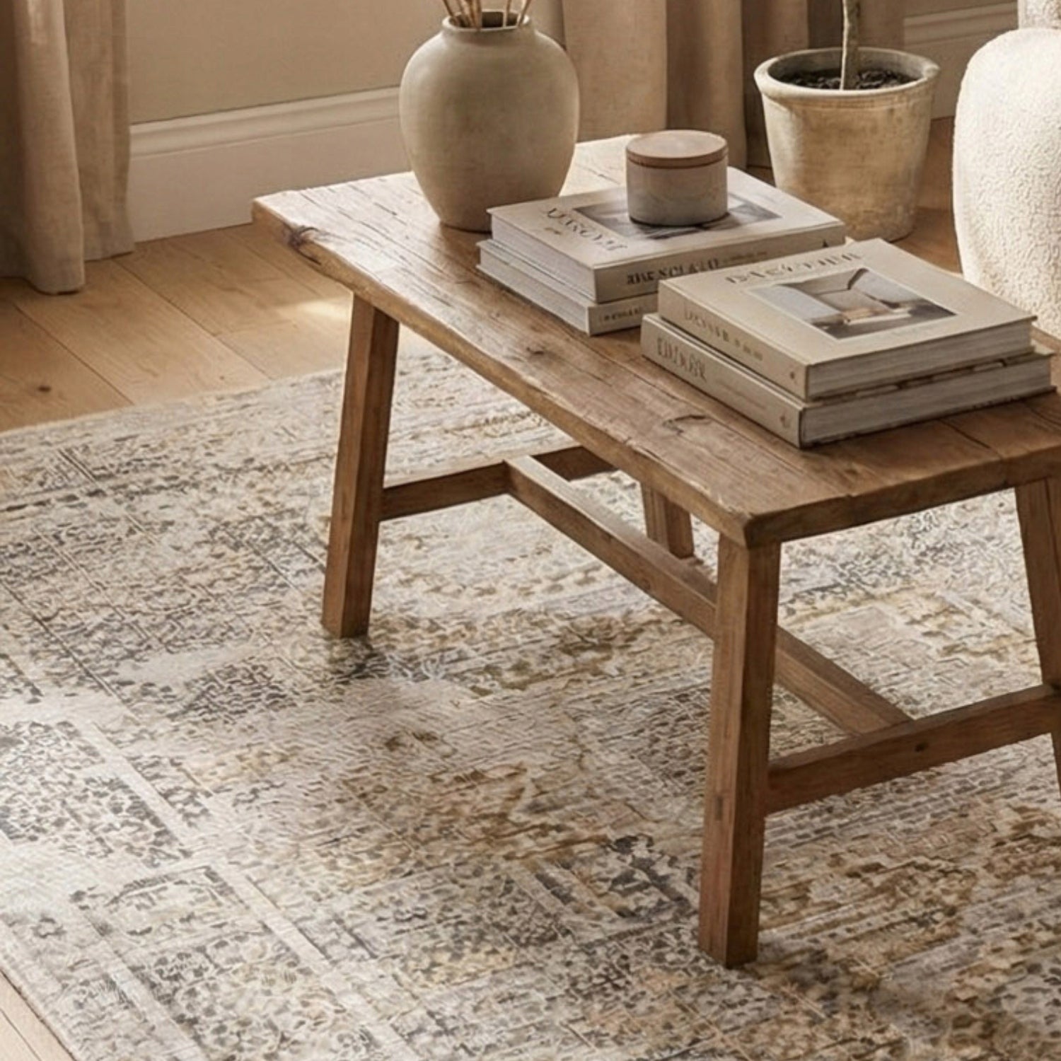 Room Wool Carpet 120x180cm Natural Classic Warm Durable Premium Brand e-floor