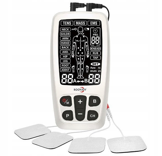 RoovJoy TENS EMS MASS USB Muscle Electrostimulator