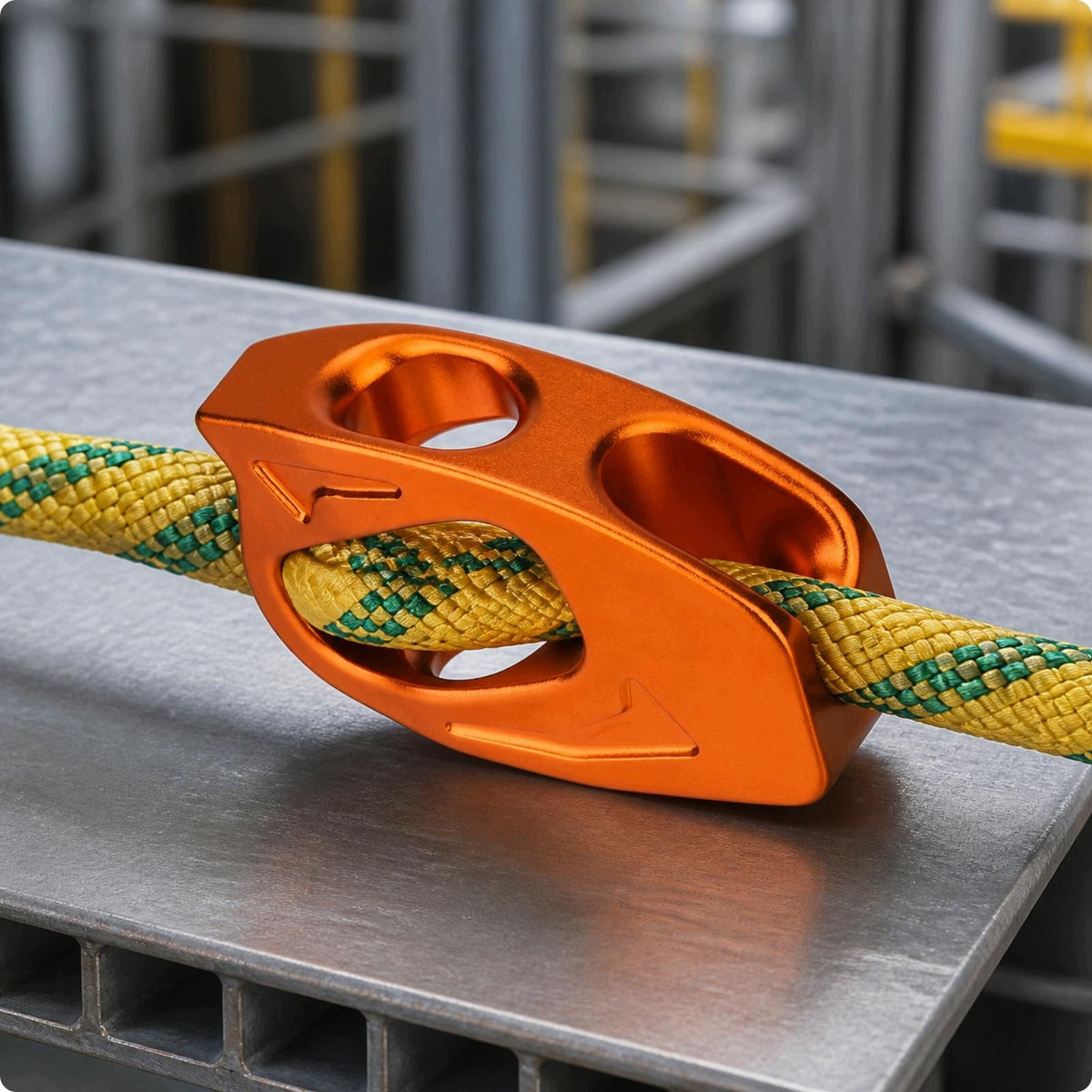Rope Adjustment Device Lightweight Rope Length Adjuster High Orange