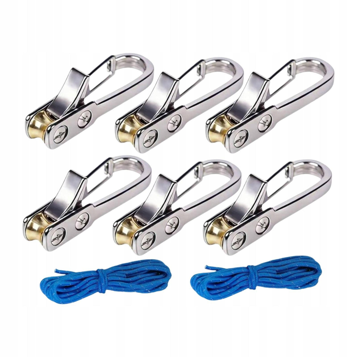 Rope Tightening Tool Tensioner Rope Adjuster Tie Down Metal Buckle Includes