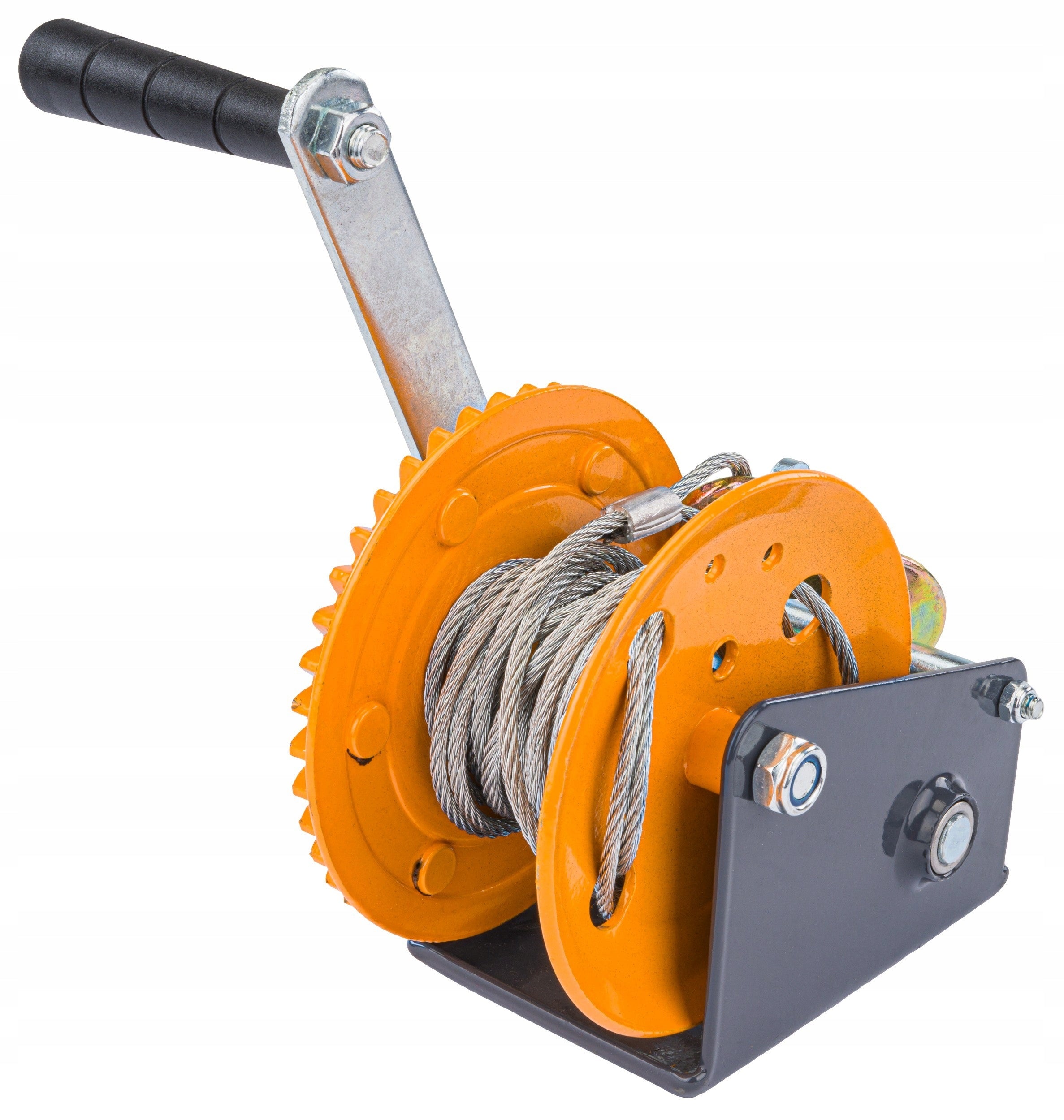 Rope WINCH Hand Crank WINCH 454kg 5m Per Crank Brand Powermat