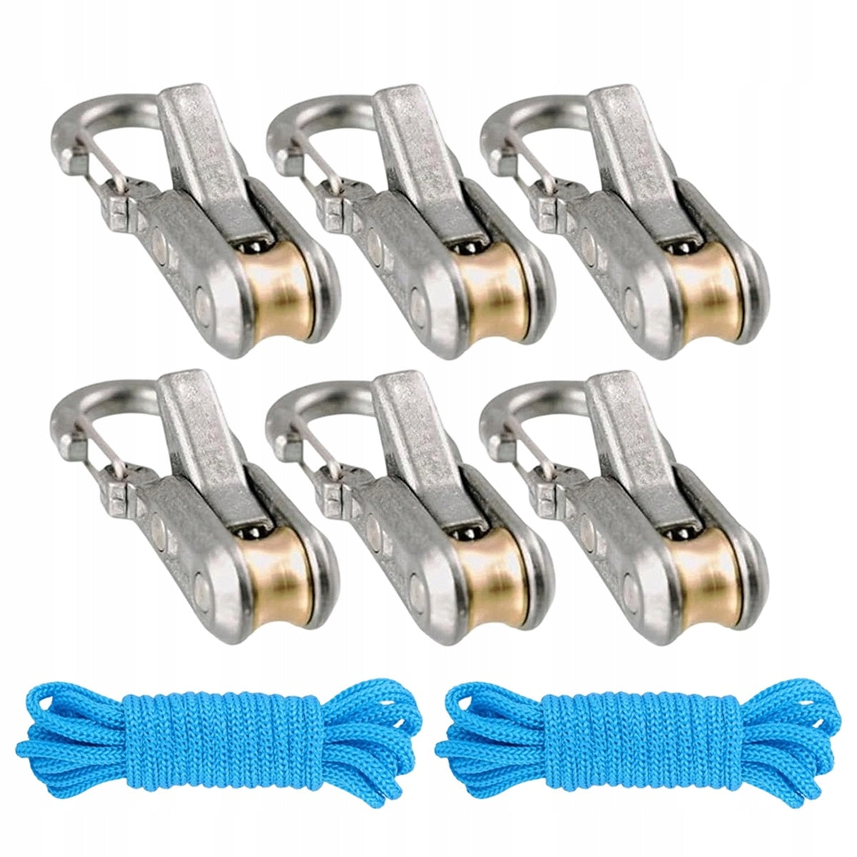 Rope With Roller Tensioner Rope Slide Bold Professional For Camping Packaging status original