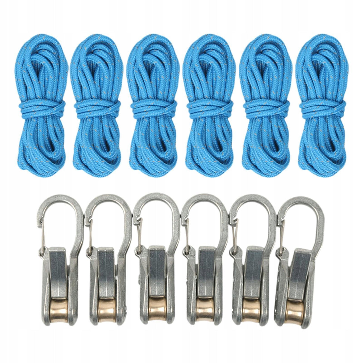 Rope with Roller Tensioner Versatile Paracord Adjuster for 6 Ropes 6 Hooks Manufacturer code 01366082403
