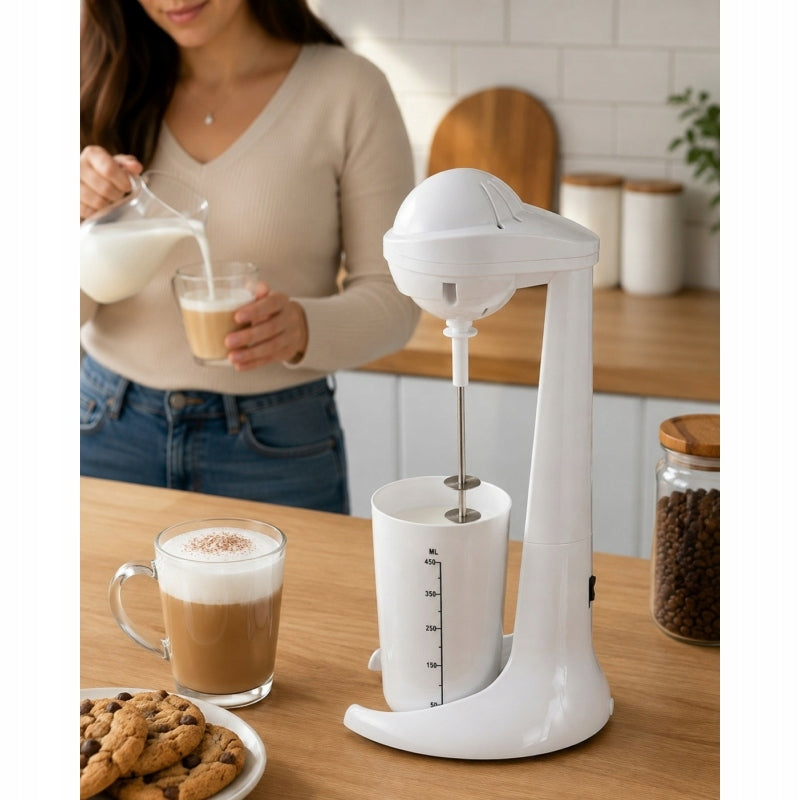 Rosberg RP51163C, 100 W, 450 ml, 2 sebességfokozat, Fehér, Frappé mixer Packaging status original