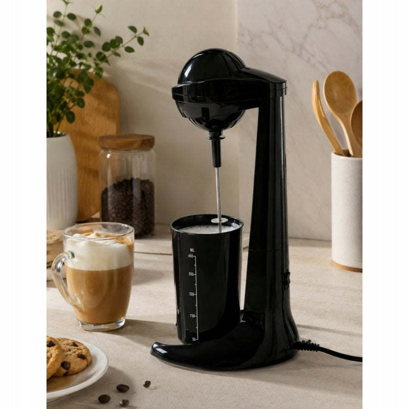 Rosberg RP51163C, 100 W, 450 ml, 2 sebességfokozat, Fekete, Frappé mixer Packaging status original