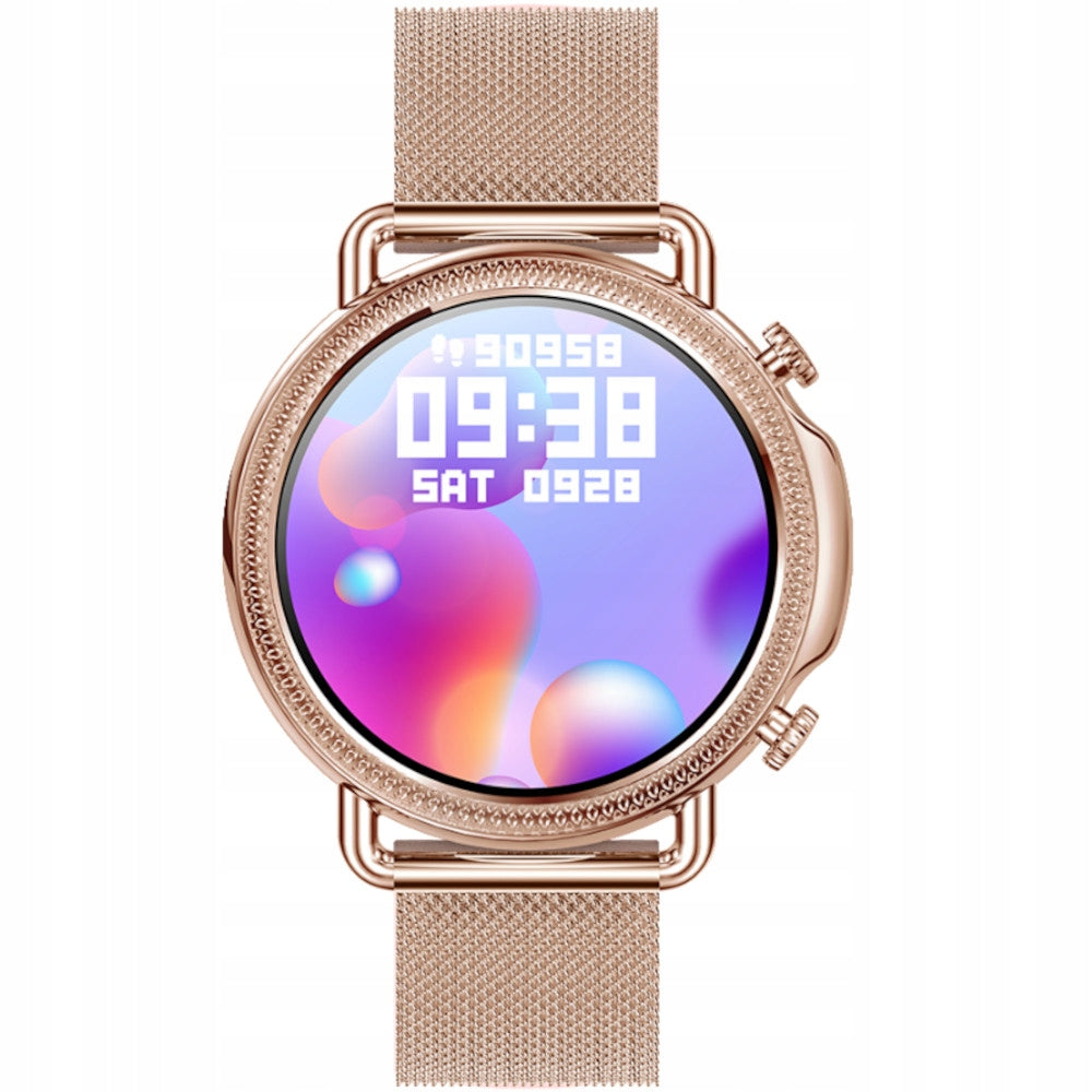 Rose Gold Women's Smartwatch Rubicon RNBE74 SMARBN090