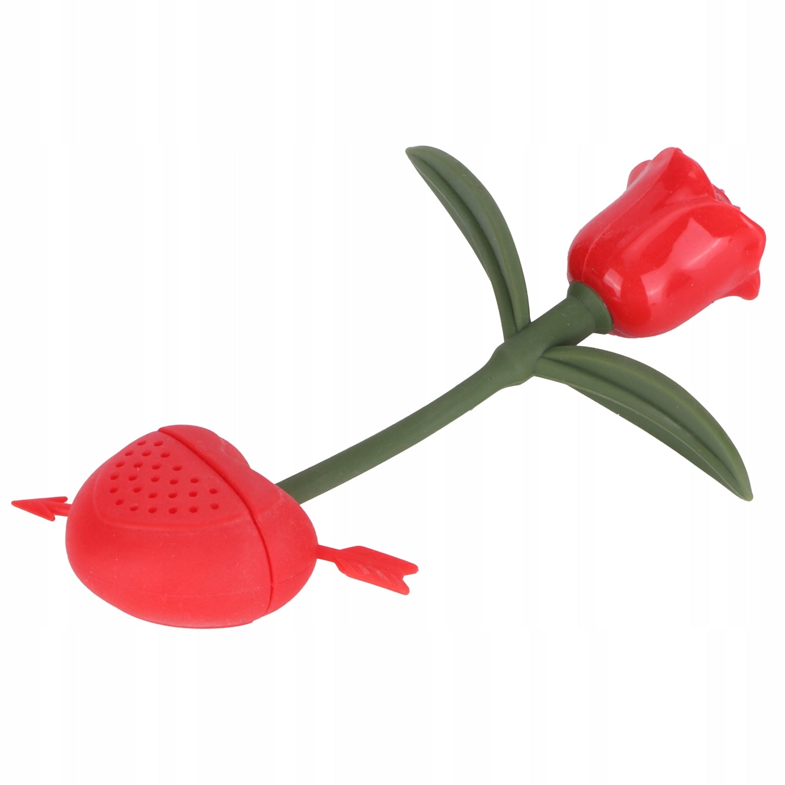 Rose Shaped Tea Strainer Silicone Tea Infuser with L5